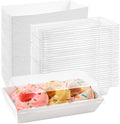 Charcuterie Boxes with Clear Lids 100 Pack - Small Bakery To Go Boxes
