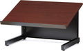 Audio-Visual Direct Tabletop Lectern Black/Cherry - Compact, Portable