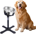 Elevated Dog Bowl Adjustable Stand and Tilting Bowls - Comfortable