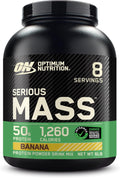 Serious Mass Weight Gainer 6 Pound Banana - High Calorie Support
