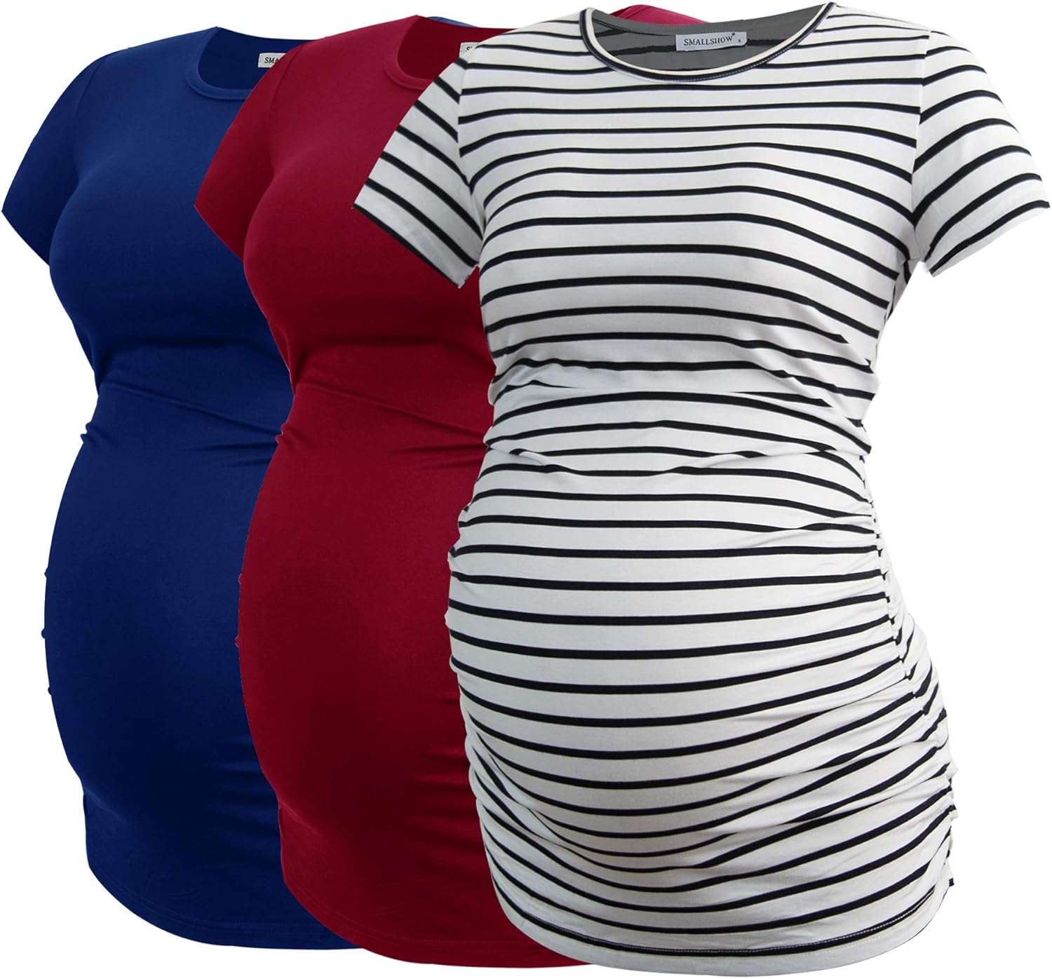 Smallshow Women's Maternity Tops for Comfortable Pregnancy Wear
