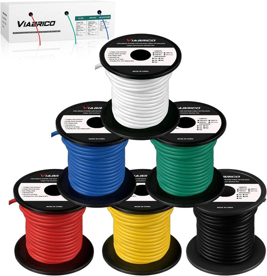 10 Gauge Wire 600FT - Versatile Copper Clad Aluminium Hookup Kit