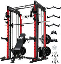 RitFit M1 Smith Machine & Cable Crossover Power Rack - Home Gym