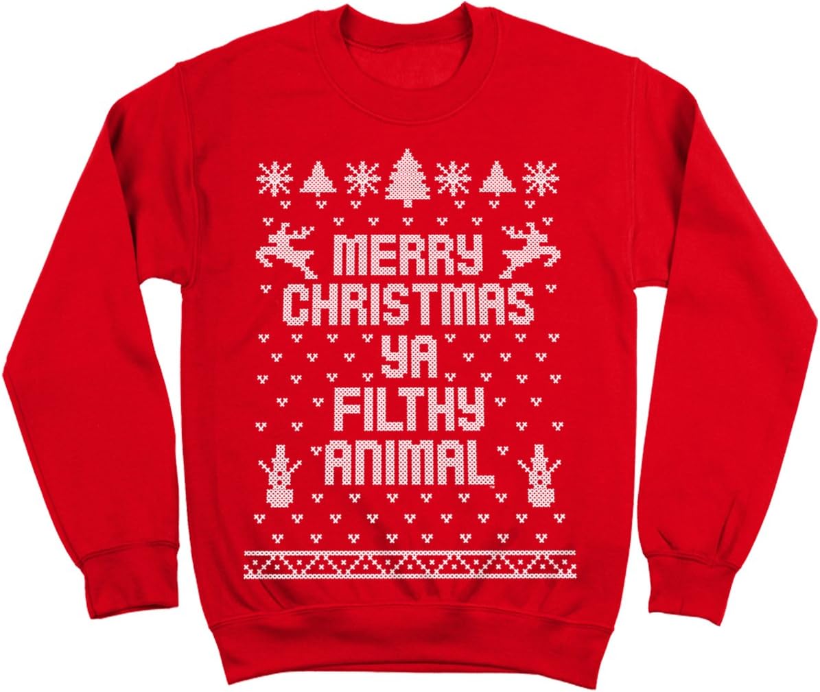 Ya Filthy Animal Ugly Sweater - Festive Fun!