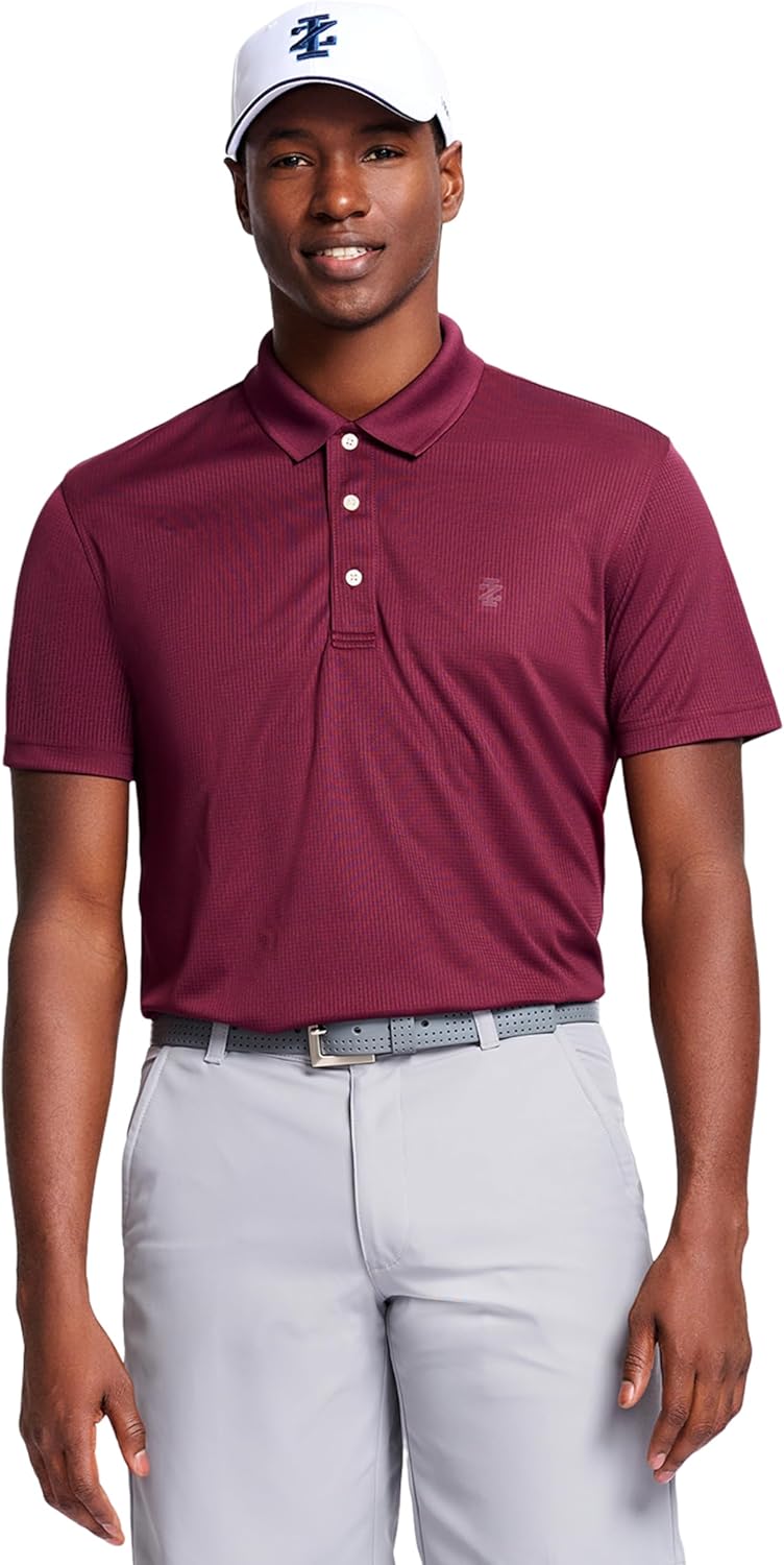 IZOD Men's Performance Golf Polo Shirt for Comfort and Style