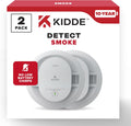 Kidde Smoke Detector 10-Year Battery 2 Pack - Reliable Home Safety