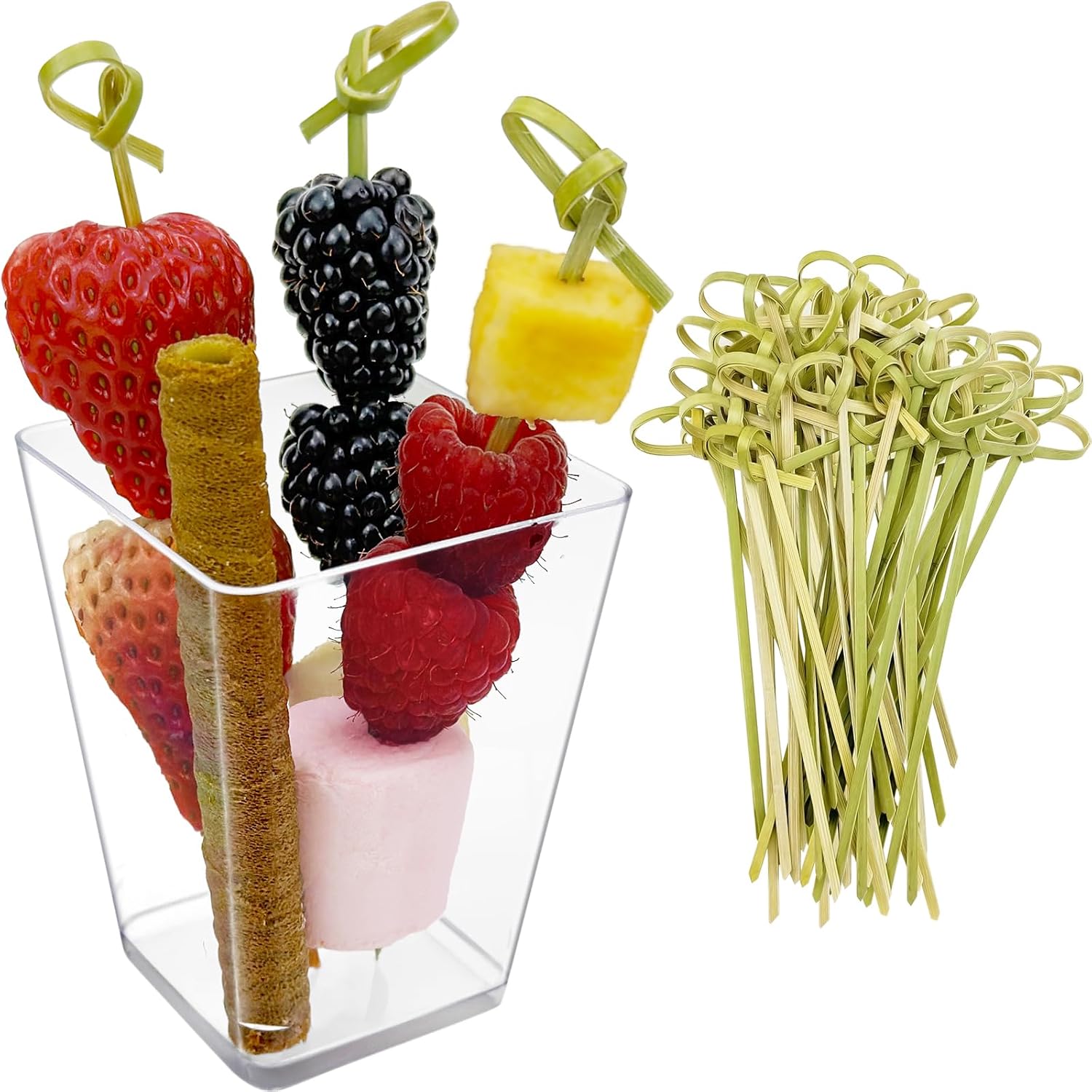 Charcuterie Cups with Picks for Stylish Serving!