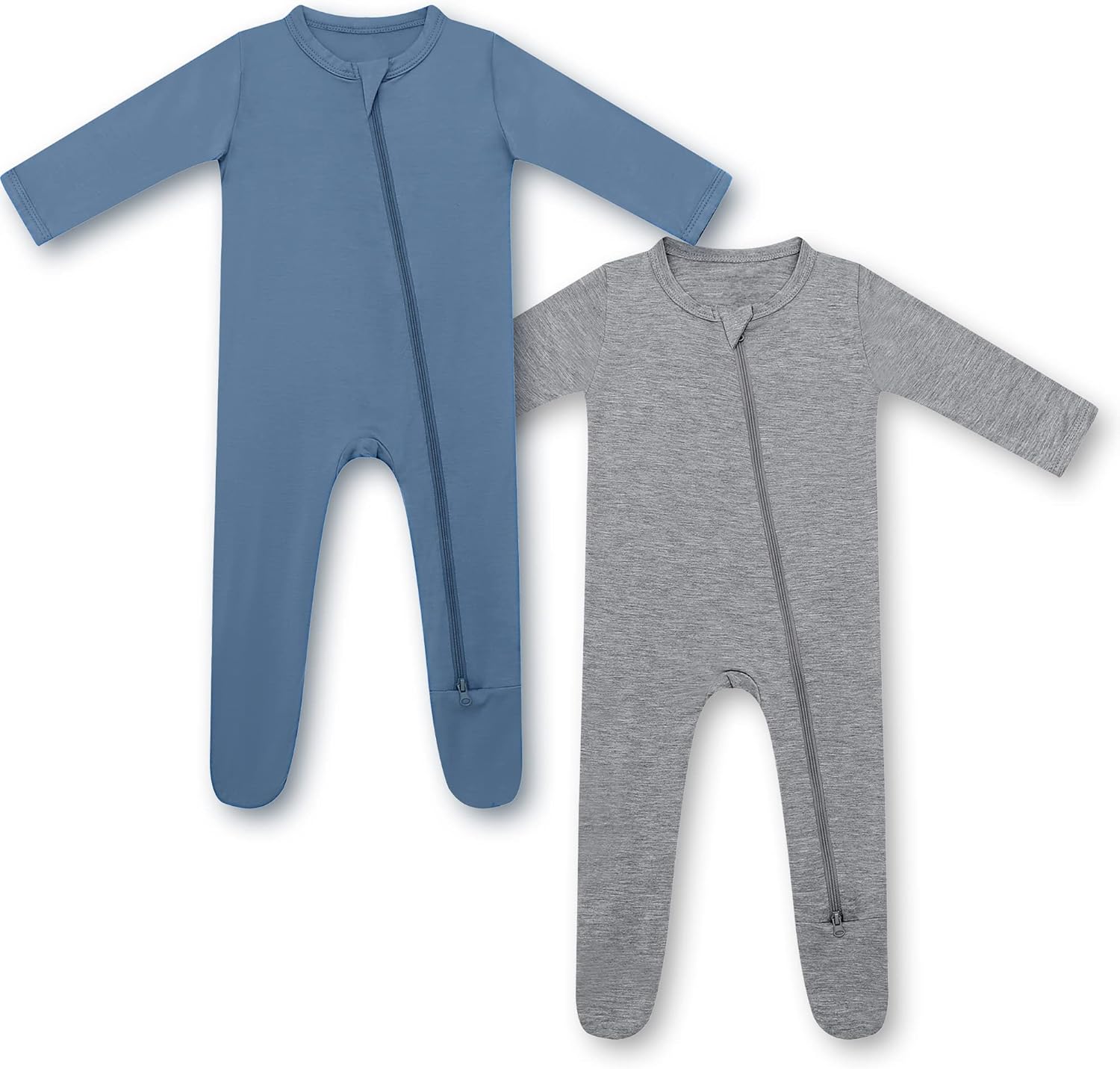 HAPIU Rayon from Bamboo Baby Footed Pajamas for Comfort
