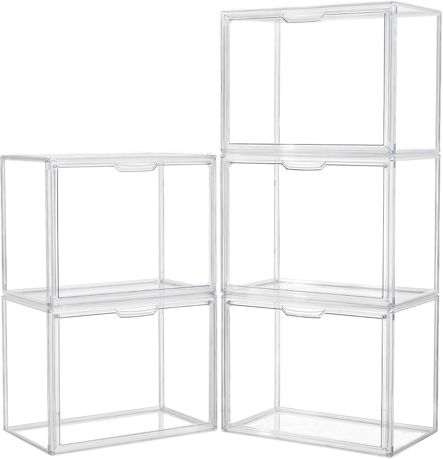 Acrylic Box Display Case for Collectibles and Cosmetics Storage
