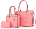 Montana West 3PCS Purses for Women Tote Bag and Wallet Set - PU