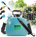 Battery Powered Sprayer 1.35 Gallon - 3 Speeds, Rechargeable Handle