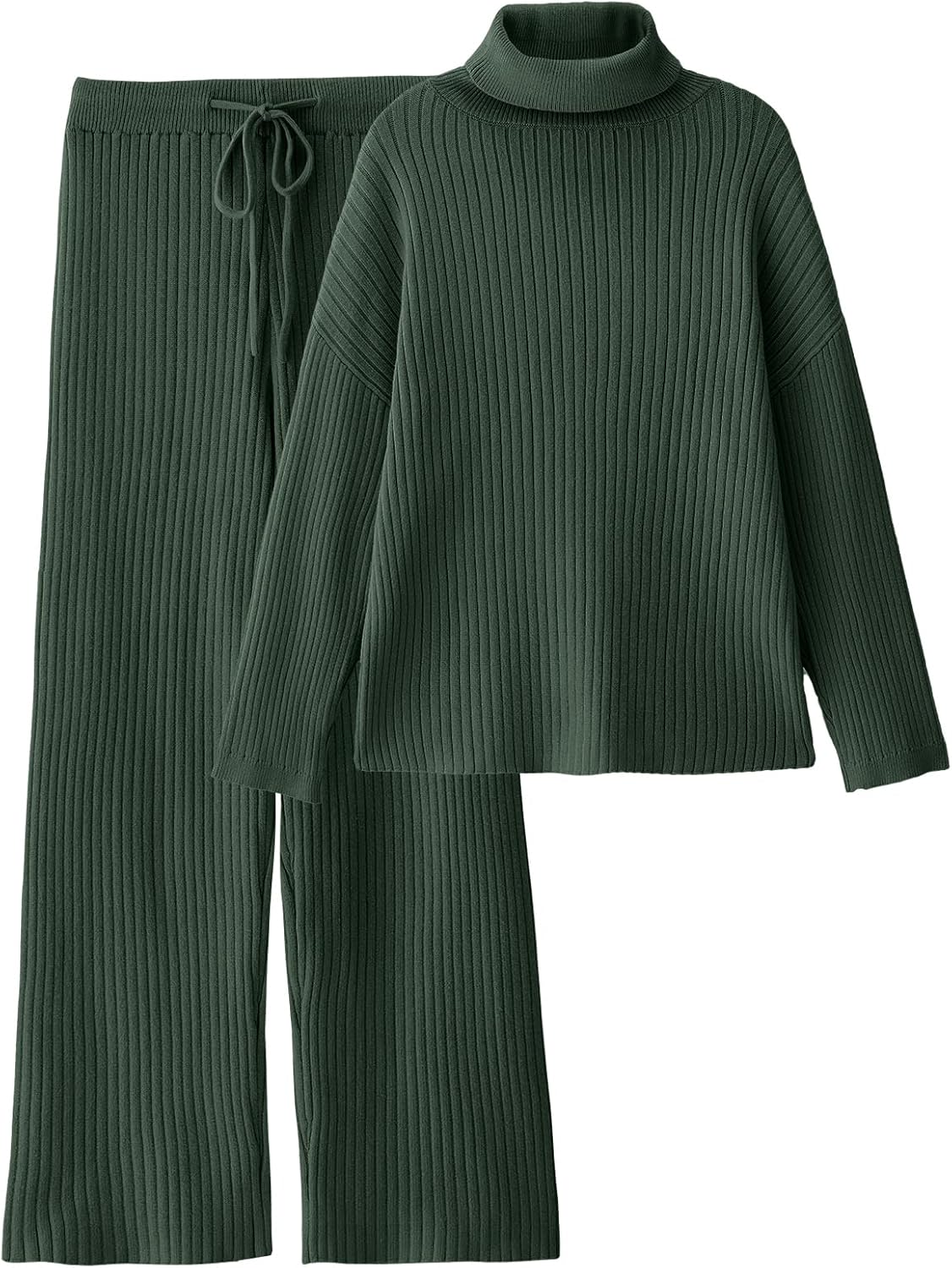LILLUSORY Women's Cozy Knit Sweatsuit Sets for All Seasons