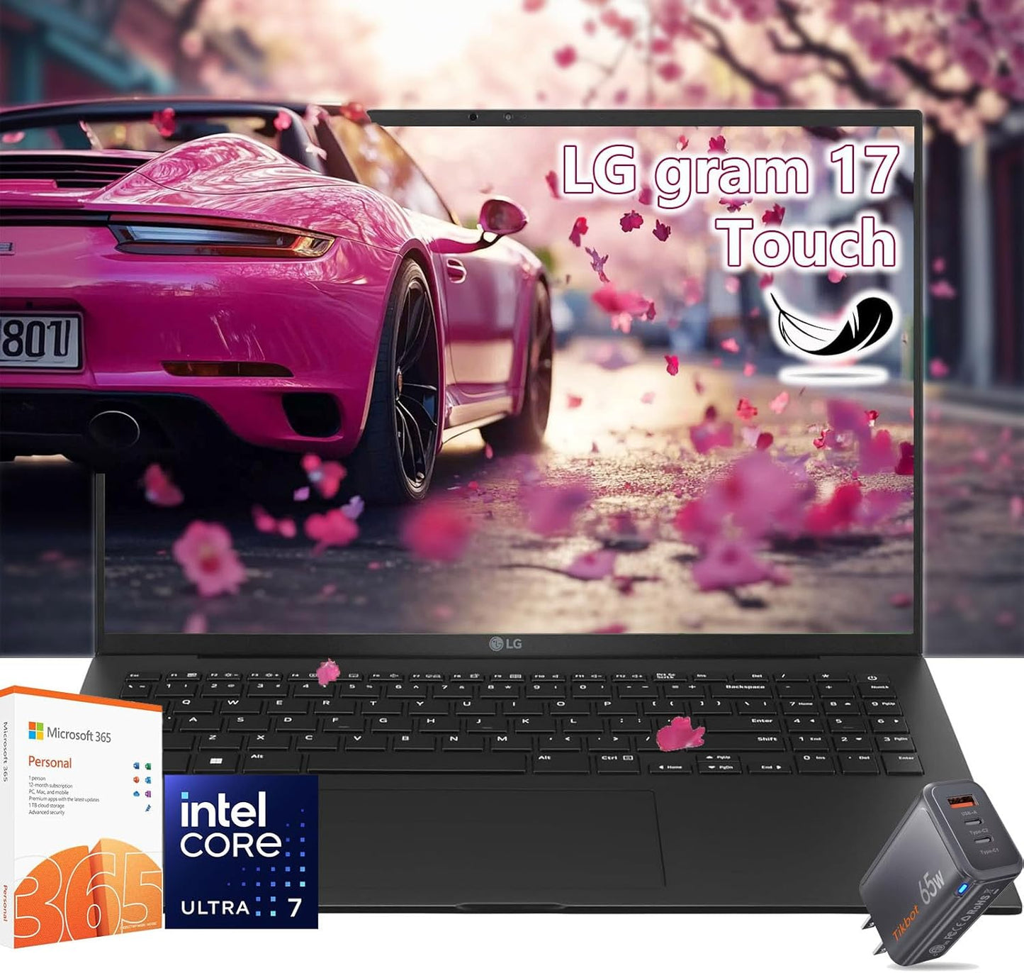 LG gram 17 inch Laptop Touchscreen with Intel Core Ultra 7