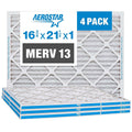 Aerostar 16.375 x 21.5 x 1 MERV 13 Air Filter - 4 Pack