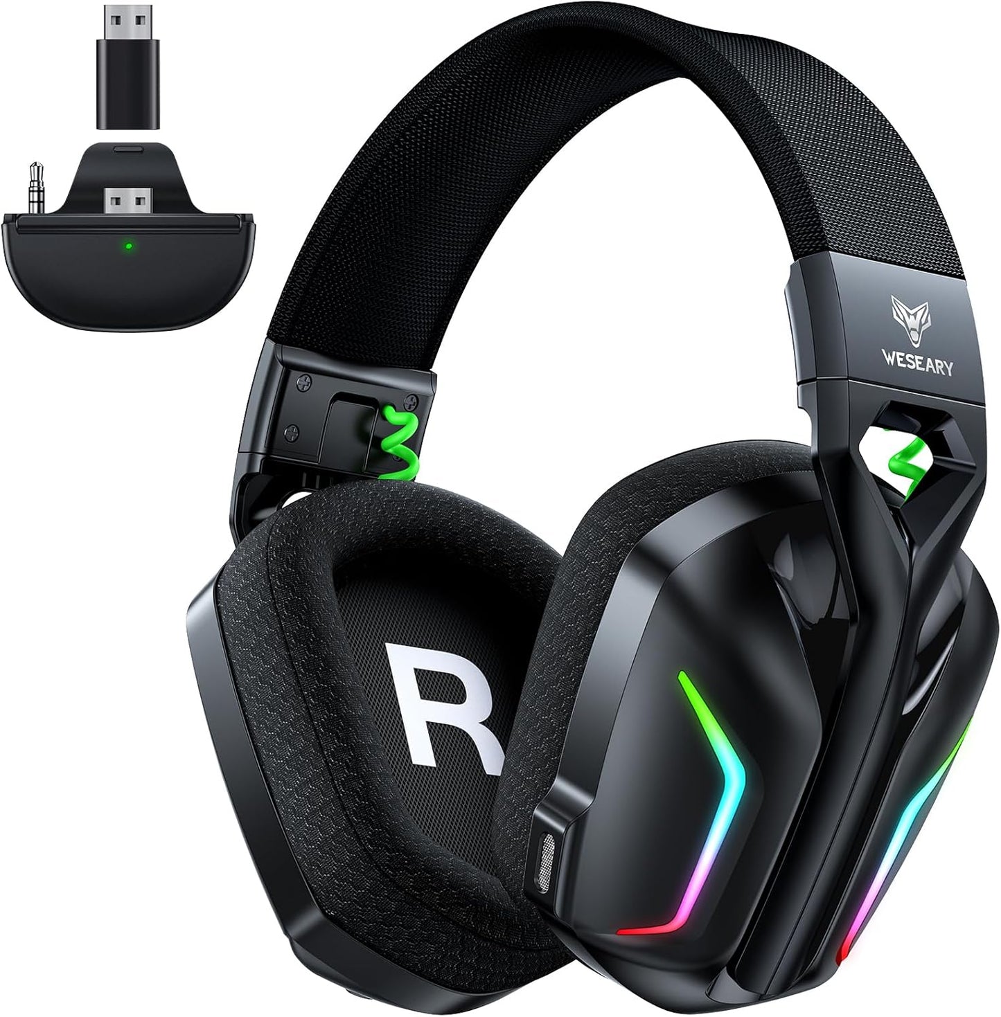 WESEARY Wireless Gaming Headset: Ultimate Sound and Comfort