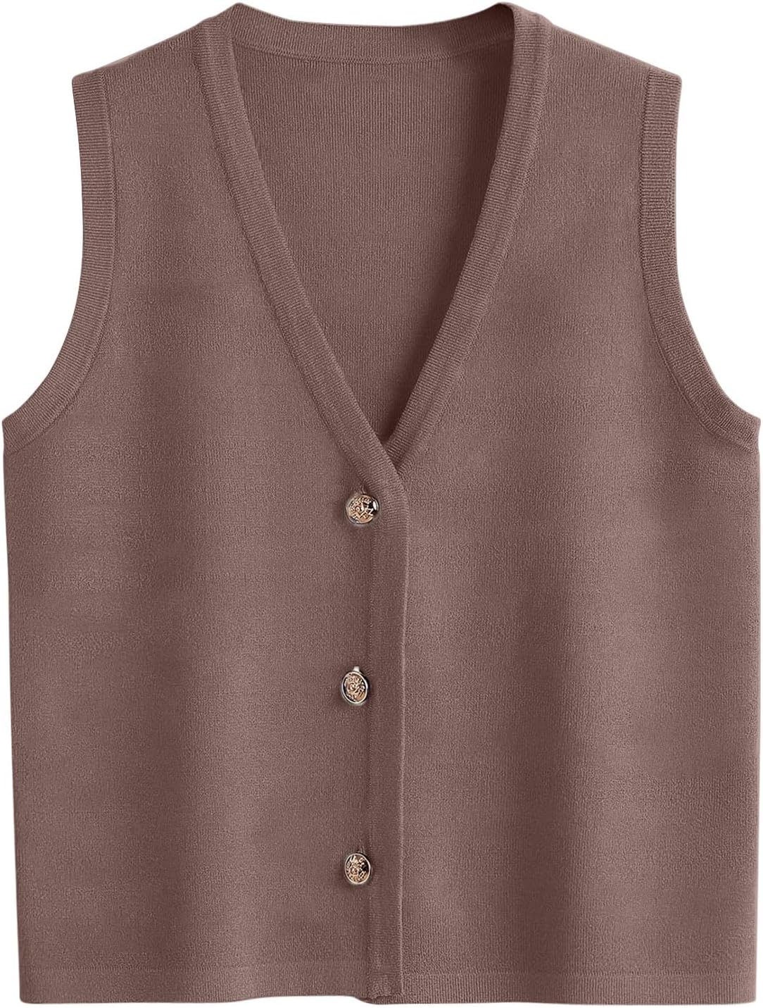 Stylish Striped Vest Tops for Women - Casual Button Up Blouses