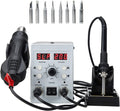 2 in 1 SMD Soldering Rework Station with Hot Air Gun - Precise PID