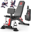 Adjustable Weight Bench 600lb Capacity - Foldable Incline Decline