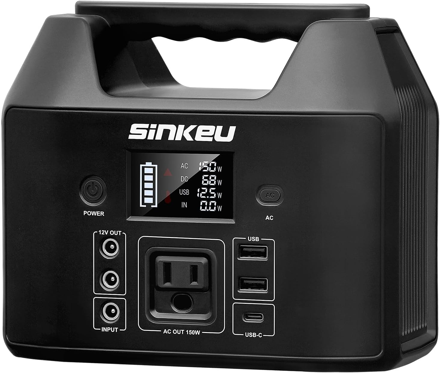 SinKeu Solar Power Bank: 122.8Wh Portable Generator