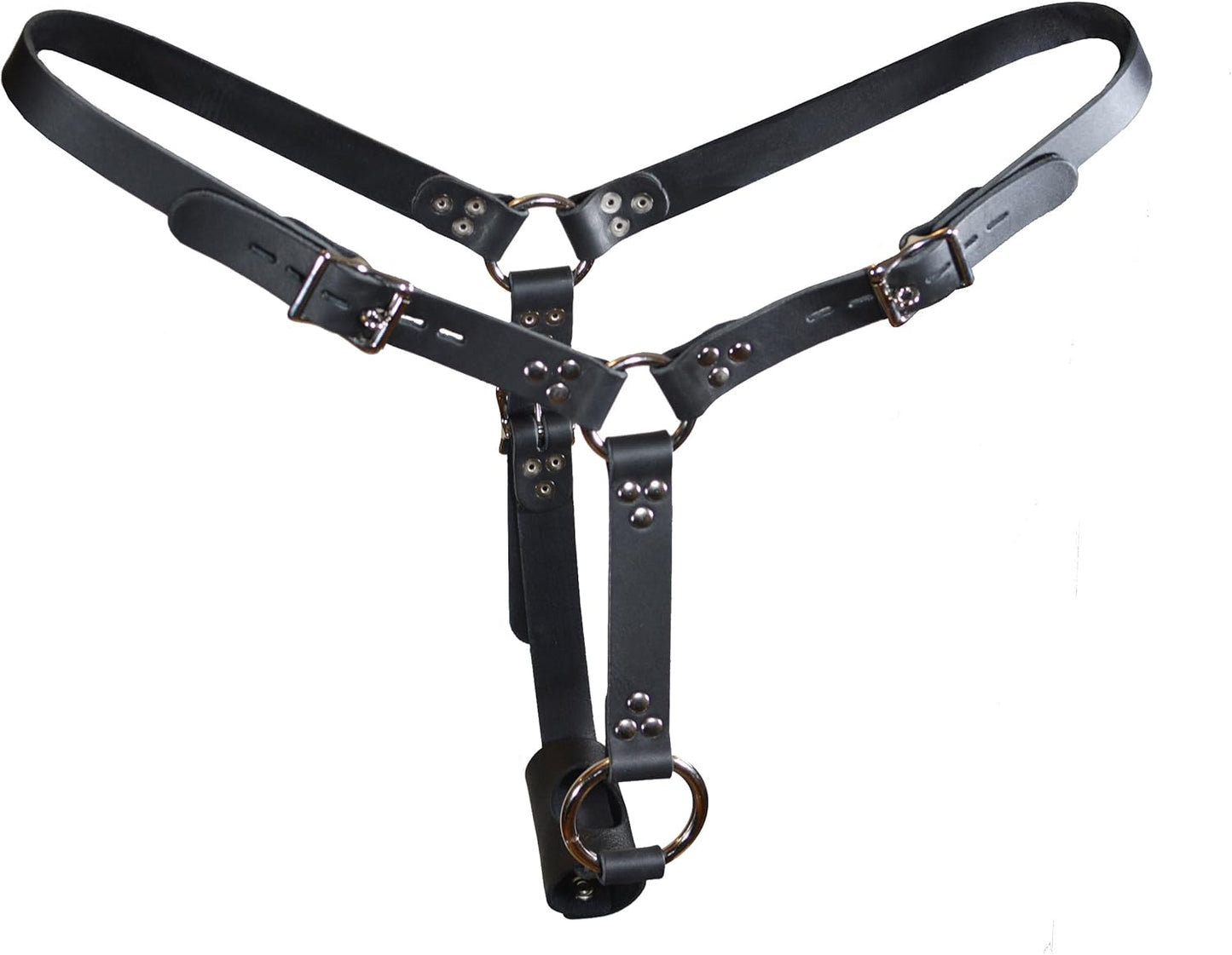 Extra Large Locking Male Butt Plug Harness for Ultimate Pleasure