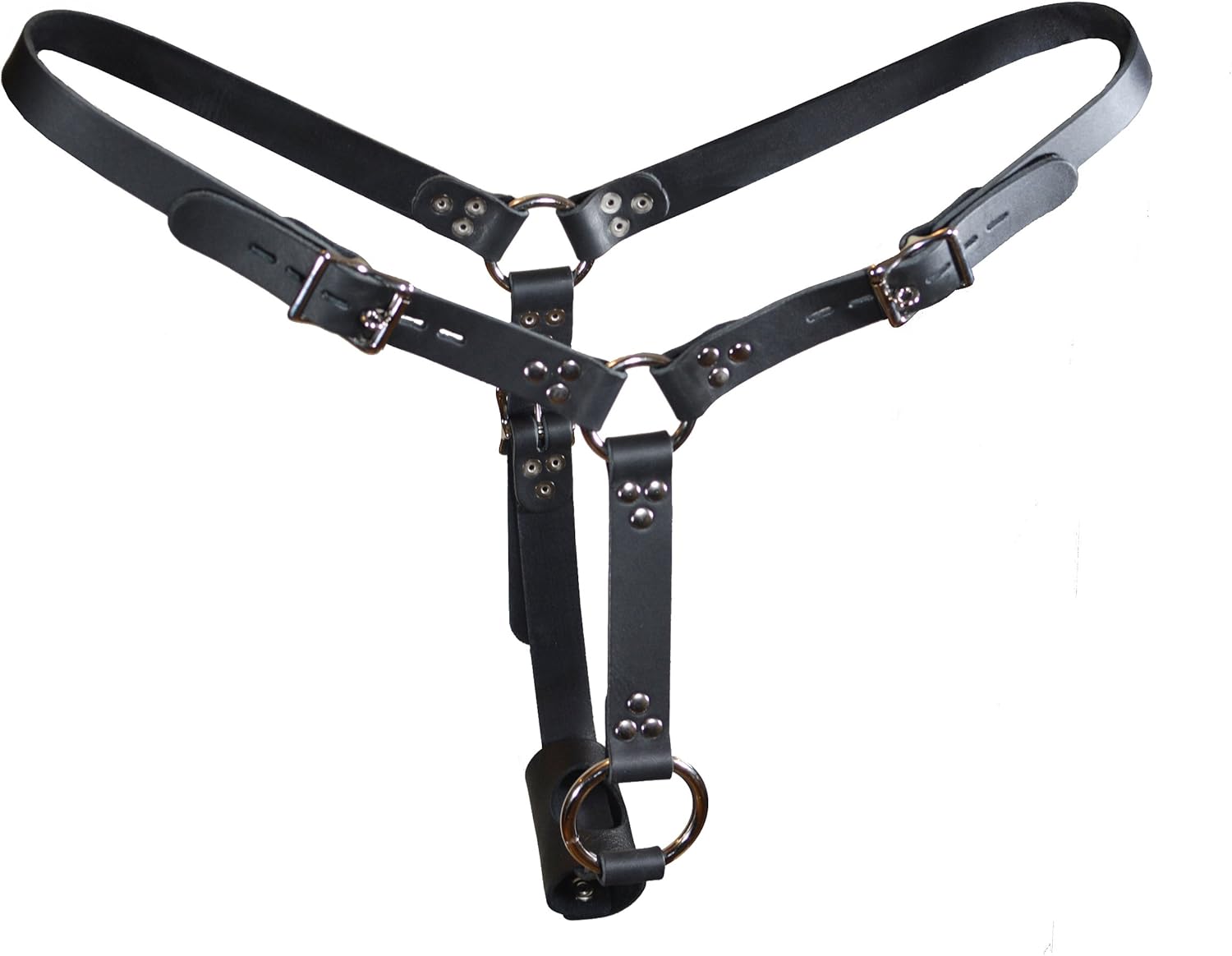Extra Large Locking Male Butt Plug Harness for Ultimate Pleasure