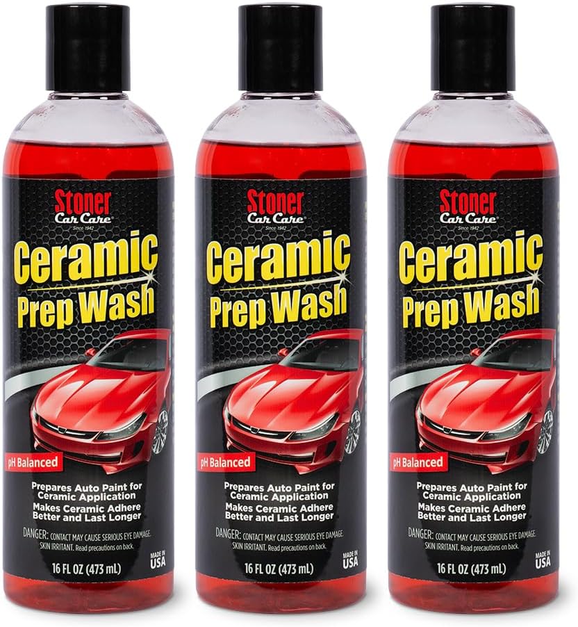 Stoner Car Care Ceramic Prep Car Wash Soap for Optimal Results