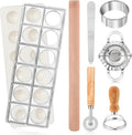 8-Piece Ravioli & Dumpling Maker Set - Easy Homemade Pasta!