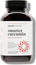 Smarter Nutrition Curcumin Softgels - High Absorption Turmeric 400 mg