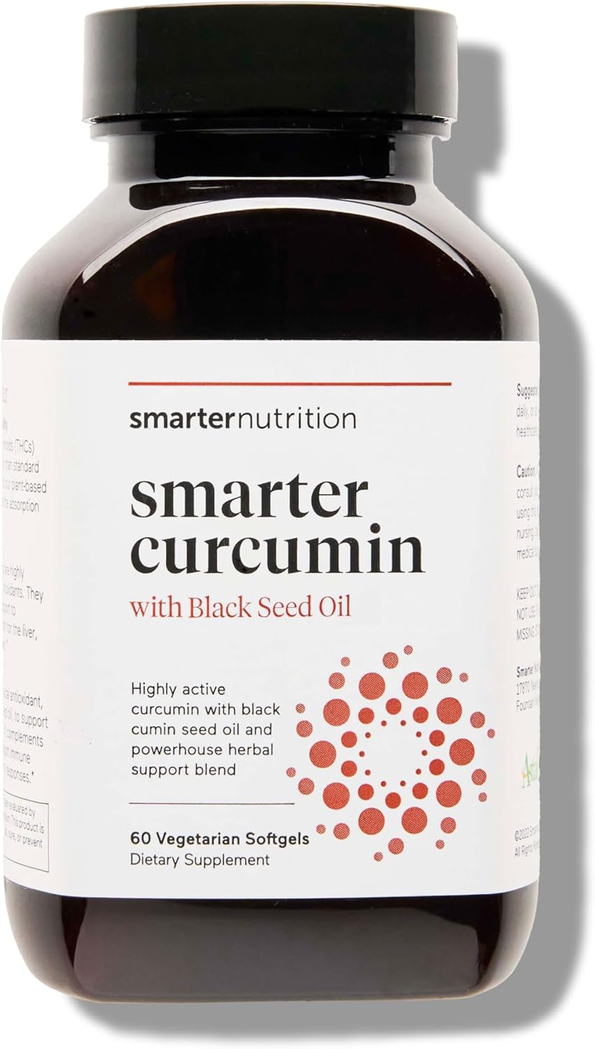 Smarter Nutrition Curcumin Softgels for Enhanced Absorption