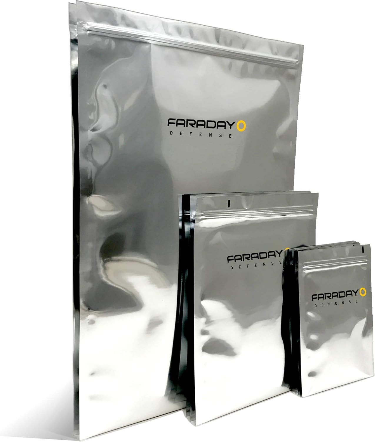 10pc Faraday Bag Kit for EMP Protection - Ultra Thick Design