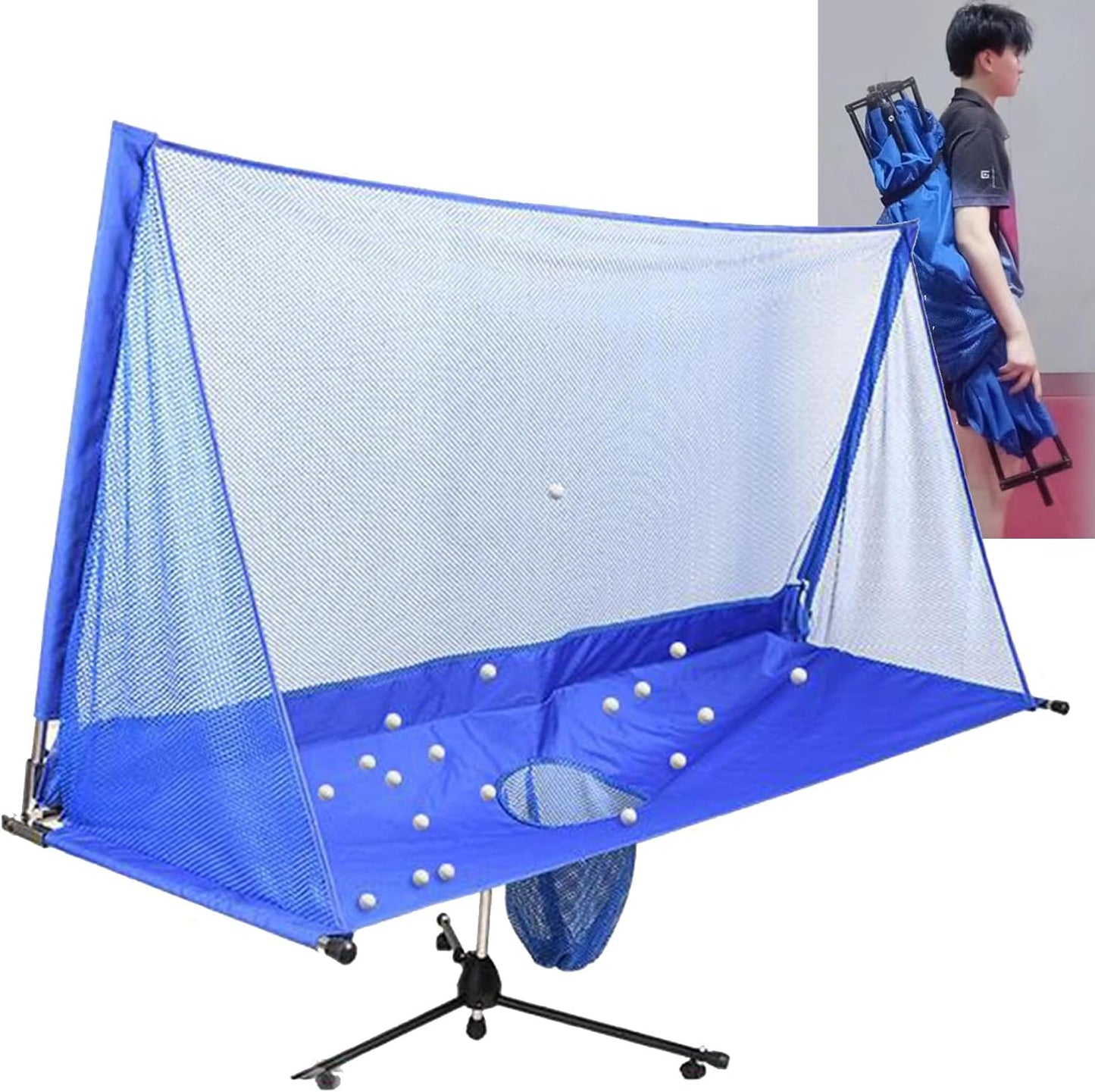 Ultimate Ping Pong Robot Net: Easy Mobility, Perfect for Indoor/Outdoor Training!