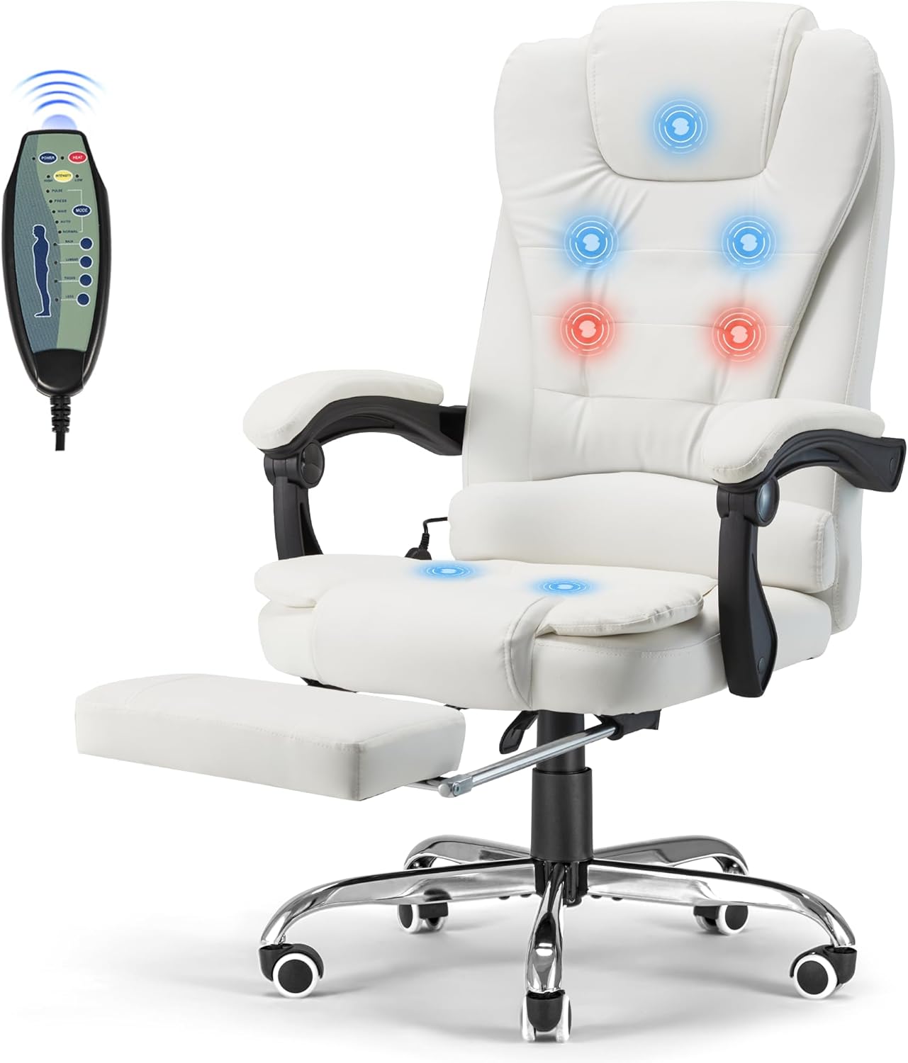 Esright Heated Massage Chair: Ultimate Comfort