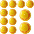 Baseballs 12 Pack Dimpled Baseballs 9-in Practice Balls - Great
