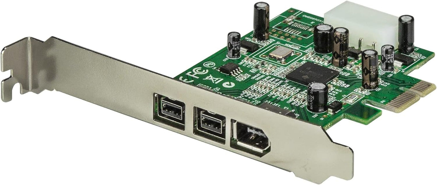 StarTech 3 Port FireWire Card Adapter for High-Speed Transfers