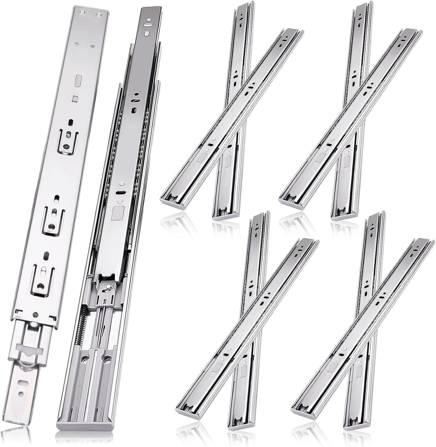 20 Inch Soft Close Drawer Slides for Smooth Cabinet Functionality