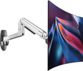 Monitor Wall Mount for Flat or Curved Screens up to 38in - Full Motion