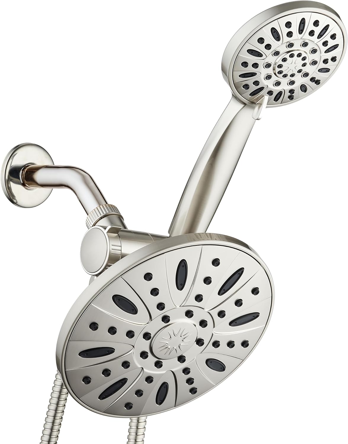 AquaDance 7-Inch Premium High Pressure Rainfall Shower Combo