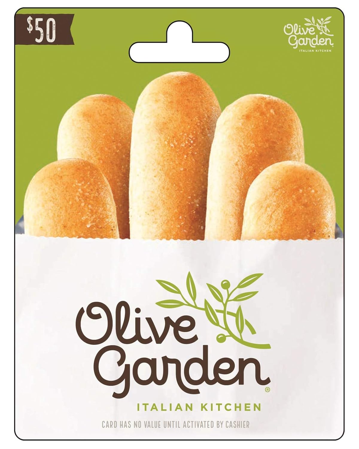 Olive Garden Gift Card for Dine In, Curbside ToGo and Catering