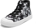 Kids High Top Canvas Shoes with Side Zipper - Easy On/Off