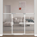 40.5 in Extra Tall Baby Gate No Drill - Long Safety Pet Gate