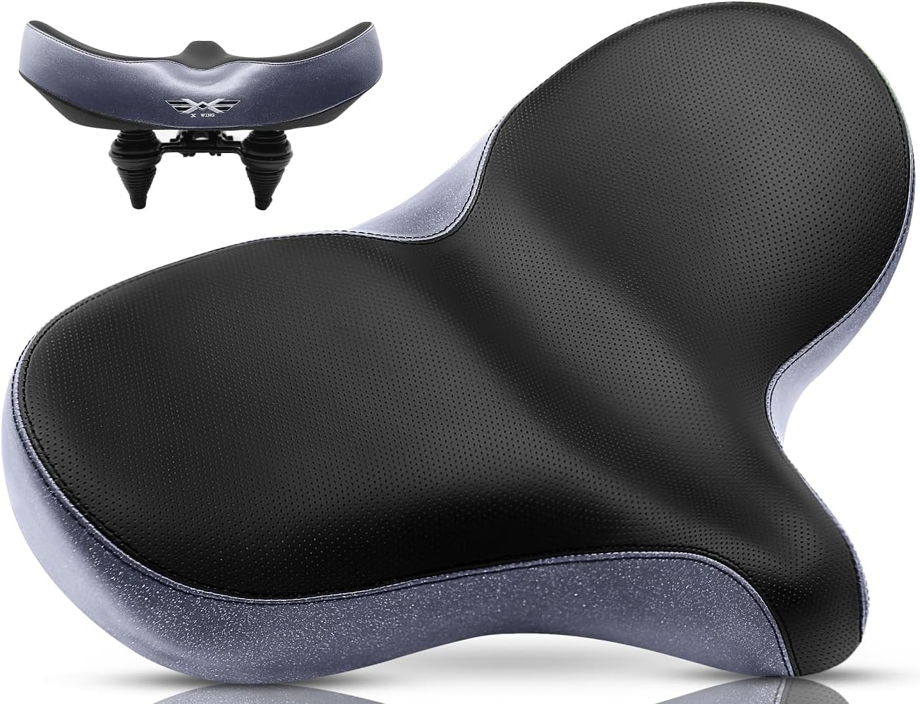 X WING Noseless Bike Seat Cushion for Ultimate Comfort