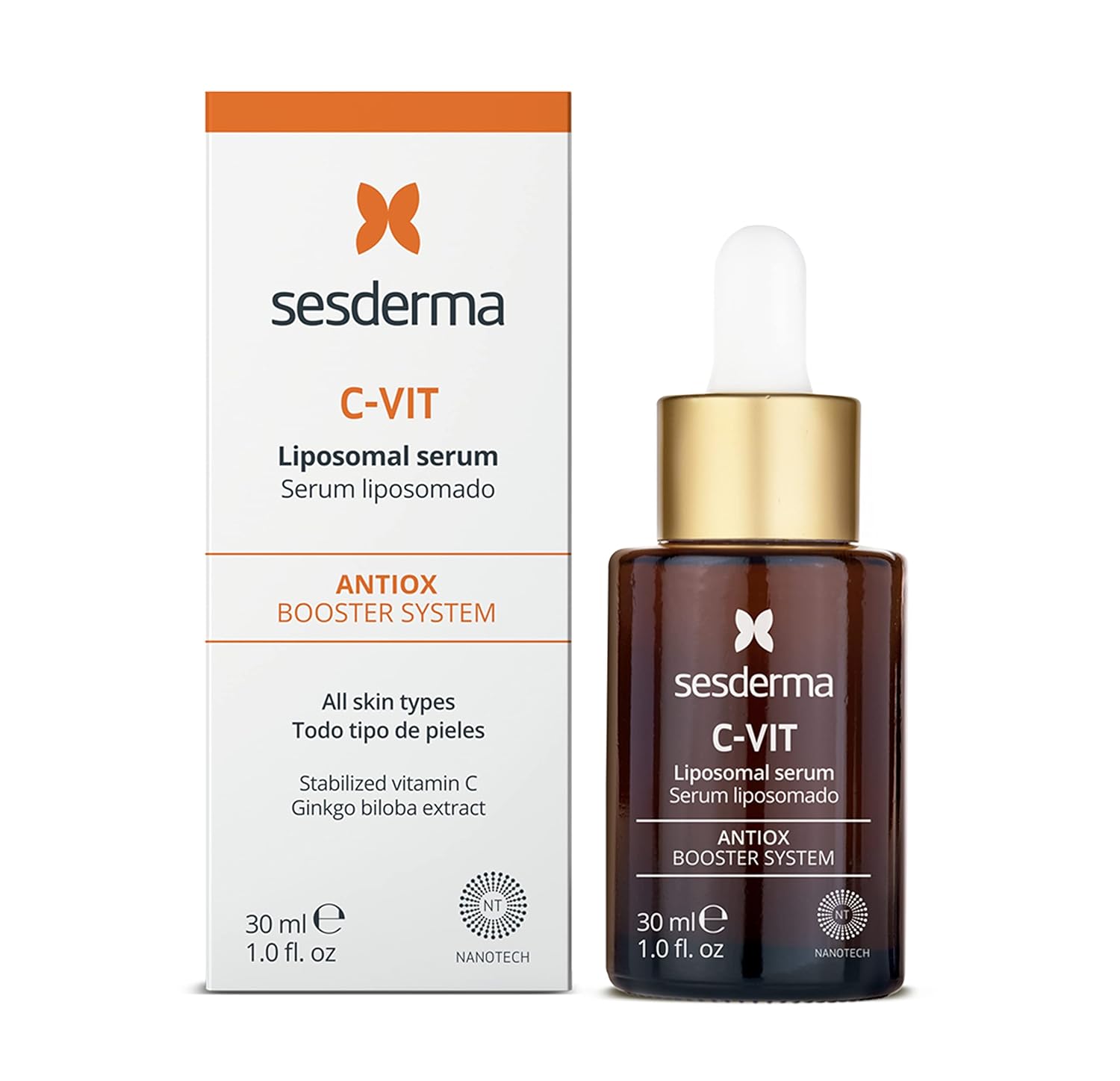 Sesderma C-VIT Radiance Serum Brightens and Hydrates Skin