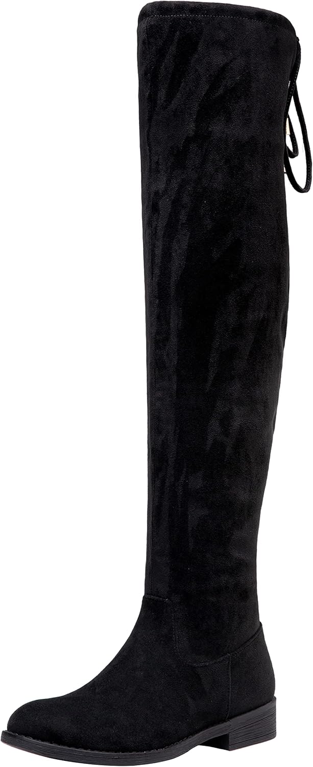 Vepose Women's 998 Suede Over The Knee High Boots for Style