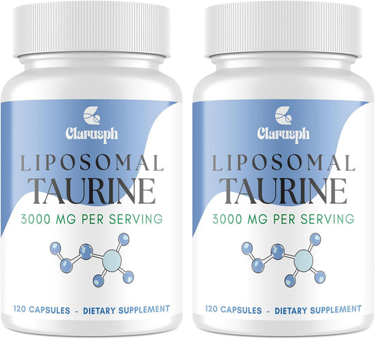 Liposomal Taurine 3000mg - High Dose Energy & Focus Supplement