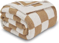 CozeCube Super Soft Reversible Checkerboard Throw Blanket - Cozy
