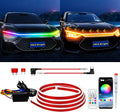 RGB Hood Light Strip with Sequential Turn Signal - Dynamic Scan Start