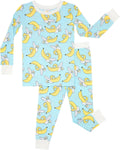 Toddler Two-Piece Pajama Set for Boys & Girls - Soft Viscose Bamboo