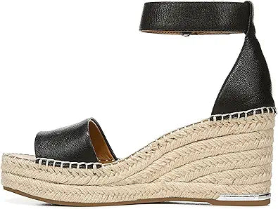 Franco Sarto Womens Clemens Jute Wrapped Espadrille Wedge Sandals