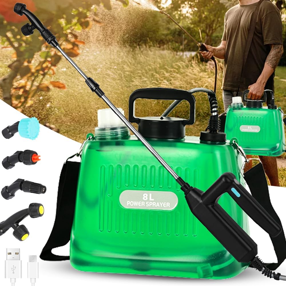 Battery Powered Sprayer 2 Gallon for Effortless Garden Care