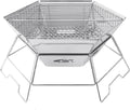 Portable Stainless Steel Camp Stove - Reliable Cooking Companion